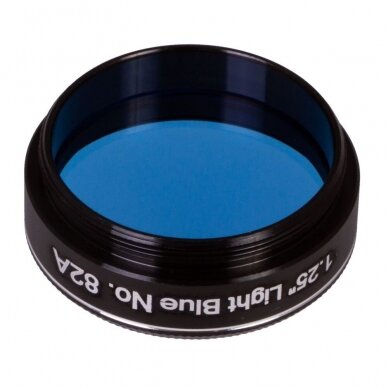 Teleskopo filtras Explore Scientific Light Blue N82A 1.25" 1 Teleskopo filtras Explore Scientific Light Blue N82A 1.25" 1