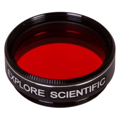 Teleskopo filtras Explore Scientific Orange N21 1.25" Teleskopo filtras Explore Scientific Orange N21 1.25"