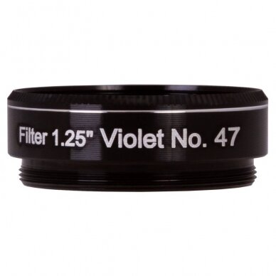 Teleskopo filtras Explore Scientific Violet N47 1.25" 1 Teleskopo filtras Explore Scientific Violet N47 1.25" 1