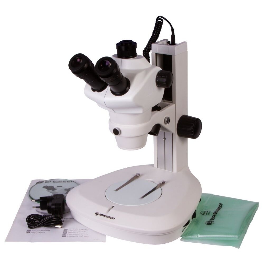 Trinokulinis stereo mikroskopas Bresser Science ETD-201 8x-50x Trino Zoom 1 Trinokulinis stereo mikroskopas Bresser Science ETD-201 8x-50x Trino Zoom 1