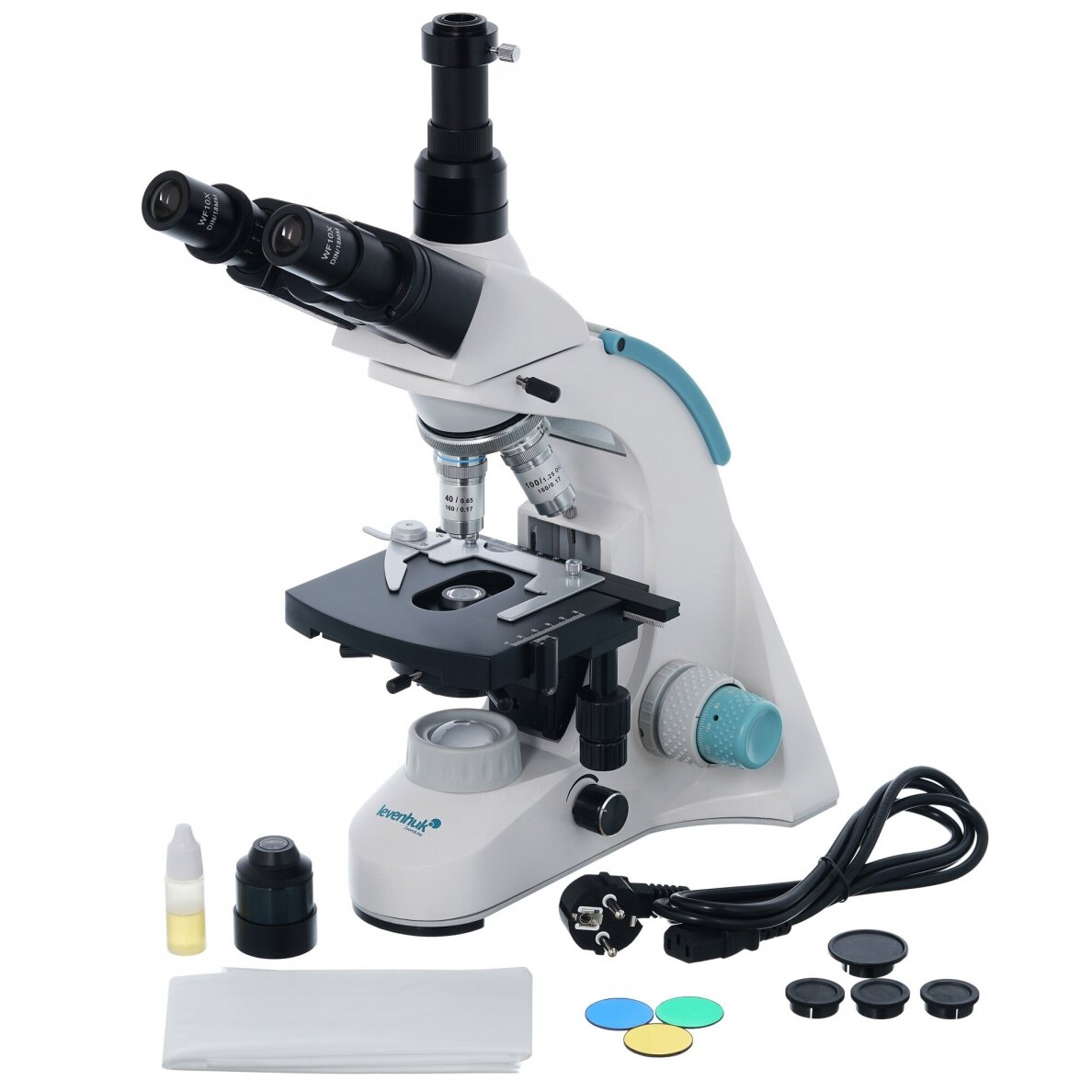 Trinokulinis mikroskopas Levenhuk 950T DARK 1 Trinokulinis mikroskopas Levenhuk 950T DARK 1