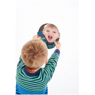 Veidrodiniai emocijų veidai - 10 vnt. 1 Veidrodiniai emocijų veidai - 10 vnt. 1