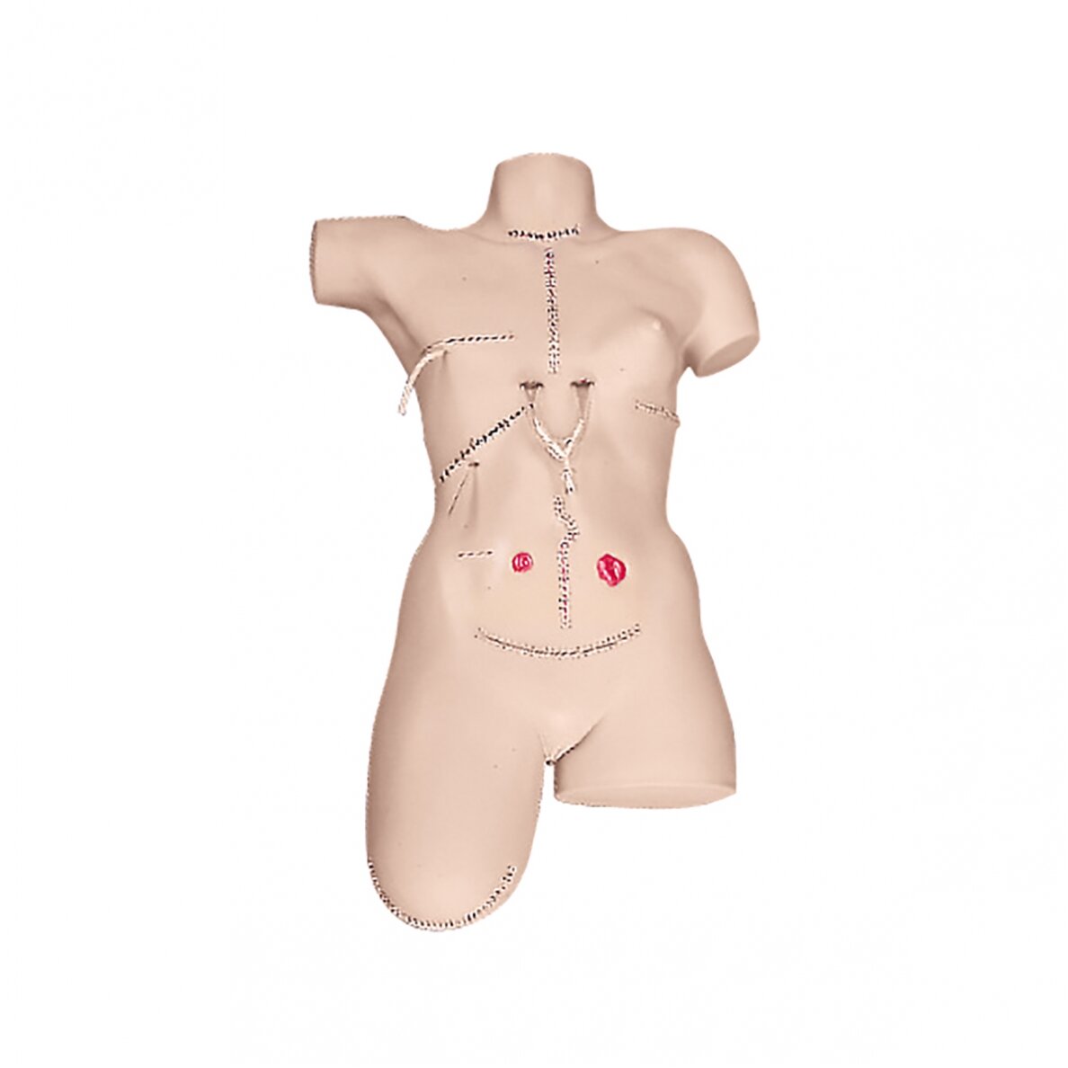 Viso kūno bintavimo simuliatorius su stoma 1 Viso kūno bintavimo simuliatorius su stoma 1