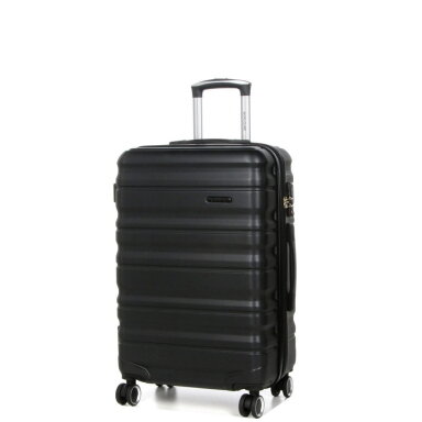 Vidutinis kelioninis lagaminas Airtex 61 L, juodas, 628/M