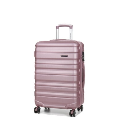 Vidutinis kelioninis lagaminas Airtex 61 L, rožinis, 628/M