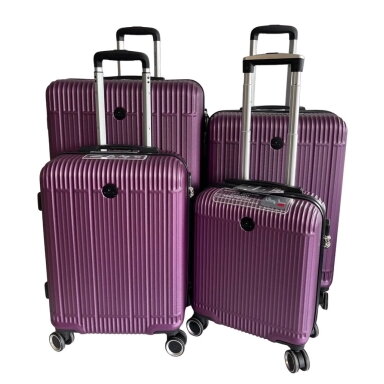 Vidutinis lagaminas Airtex 630, M, violetinis