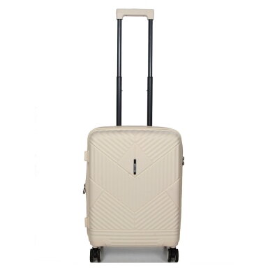 Vidutinis lagaminas Airtex 639/M, smėlinis