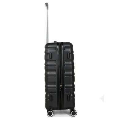 Vidutinis kelioninis lagaminas Airtex 61 L, juodas, 628/M 7