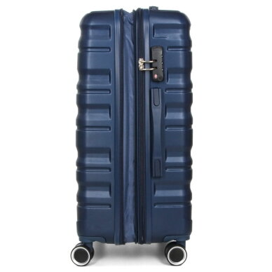 Vidutinis kelioninis lagaminas Airtex 61 L, mėlynas, 628/M 4