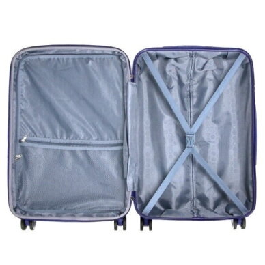 Vidutinis kelioninis lagaminas Airtex 61 L, mėlynas, 628/M 9