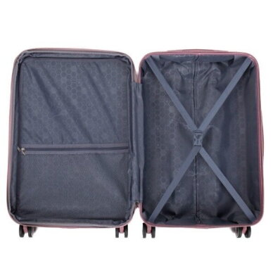 Vidutinis kelioninis lagaminas Airtex 61 L, rožinis, 628/M 8