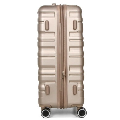 Vidutinis kelioninis lagaminas Airtex 61 L, šampano spalvos, 628/M 6