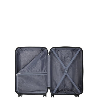 Vidutinis kelioninis lagaminas Airtex, 625/M, juodos spalvos 10