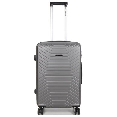Vidutinis kelioninis lagaminas Airtex, 625/M, pilkos spalvos 1
