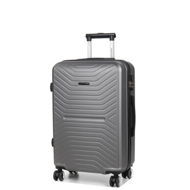 Vidutinis kelioninis lagaminas Airtex, 625/M, pilkos spalvos