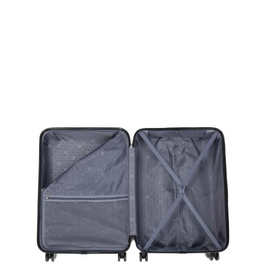 Vidutinis kelioninis lagaminas Airtex, 625/M, šampano spalvos 10