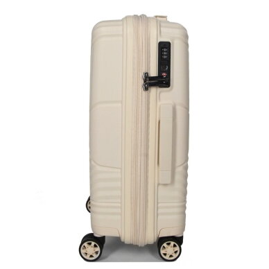 Vidutinis lagaminas Airtex 639/M, smėlinis 4