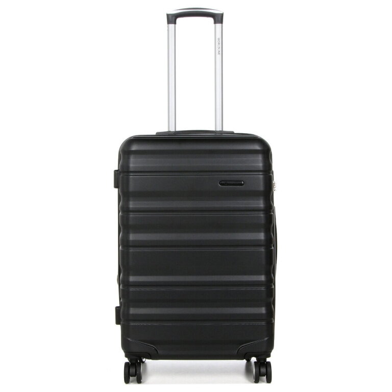 Vidutinis kelioninis lagaminas Airtex 61 L, juodas, 628/M 1
