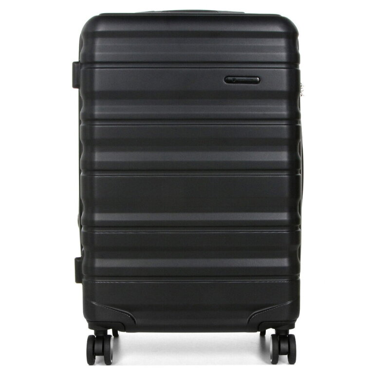Vidutinis kelioninis lagaminas Airtex 61 L, juodas, 628/M 2