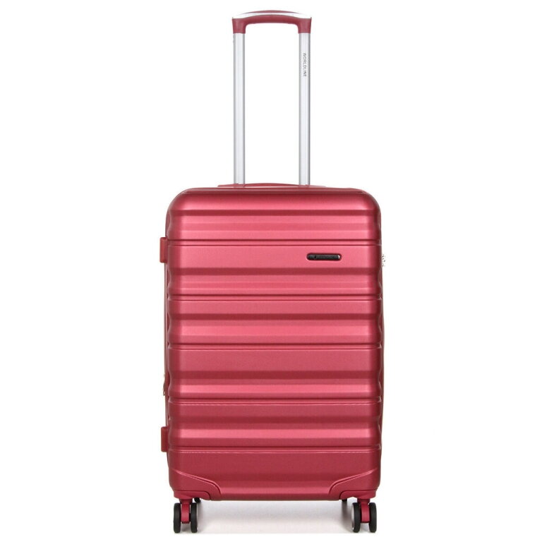 Vidutinis kelioninis lagaminas Airtex 61 L, raudonas, 628/M 1 Vidutinis kelioninis lagaminas Airtex 61 L, raudonas, 628/M 1
