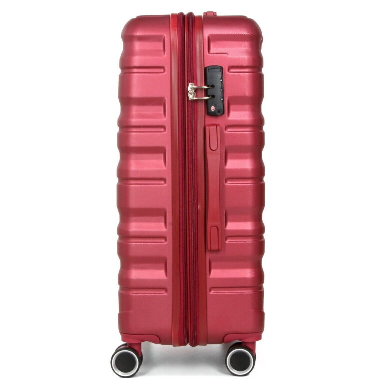 Vidutinis kelioninis lagaminas Airtex 61 L, raudonas, 628/M 5