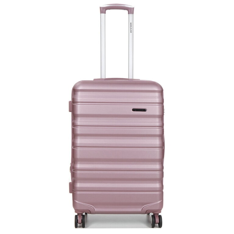 Vidutinis kelioninis lagaminas Airtex 61 L, rožinis, 628/M 1 Vidutinis kelioninis lagaminas Airtex 61 L, rožinis, 628/M 1