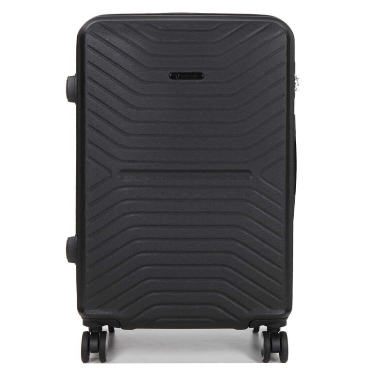 Vidutinis kelioninis lagaminas Airtex, 625/M, juodos spalvos 2 Vidutinis kelioninis lagaminas Airtex, 625/M, juodos spalvos 2