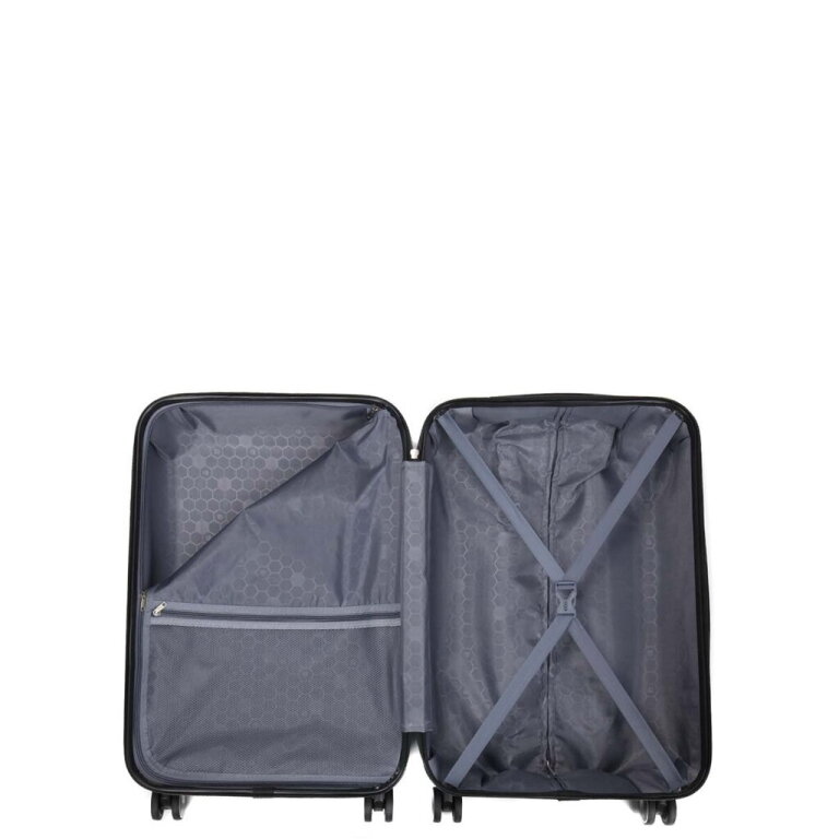 Vidutinis kelioninis lagaminas Airtex, 625/M, mėlynos spalvos 10
