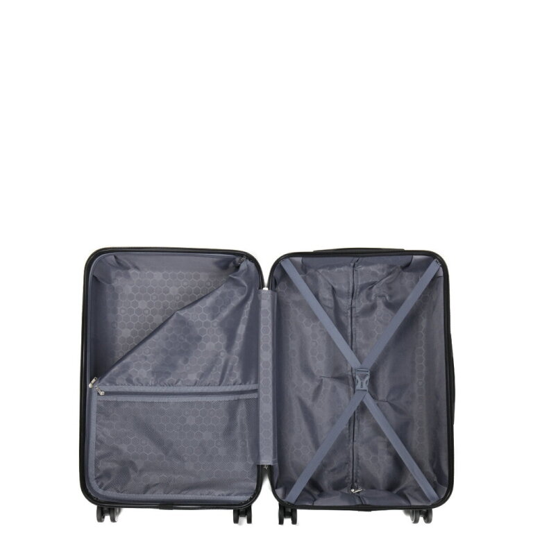 Vidutinis kelioninis lagaminas Airtex, 625/M, pilkos spalvos 10