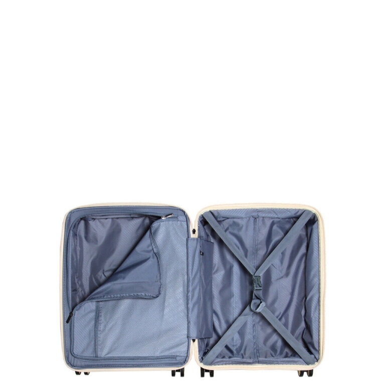 Vidutinis lagaminas Airtex 639/M, smėlinis 3