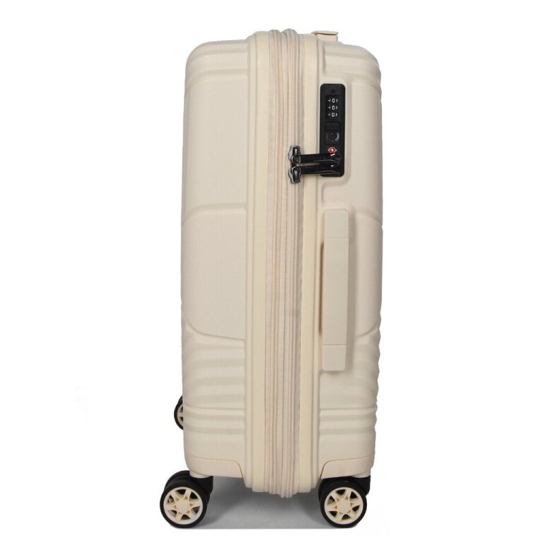 Vidutinis lagaminas Airtex 639/M, smėlinis 4