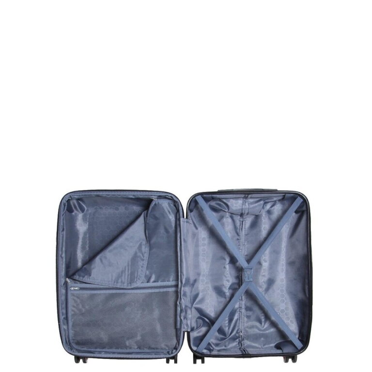 Vidutinis lagaminas Airtex 805/24, M, raudonas 10