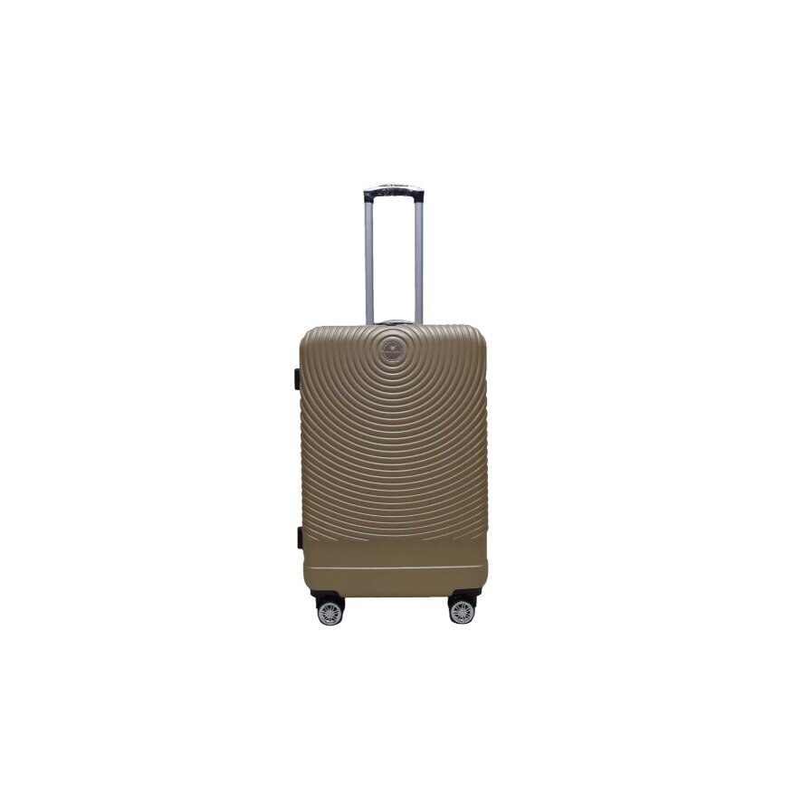 Vidutinis kelioninis lagaminas Airtex, 651/23, šampano spalvos