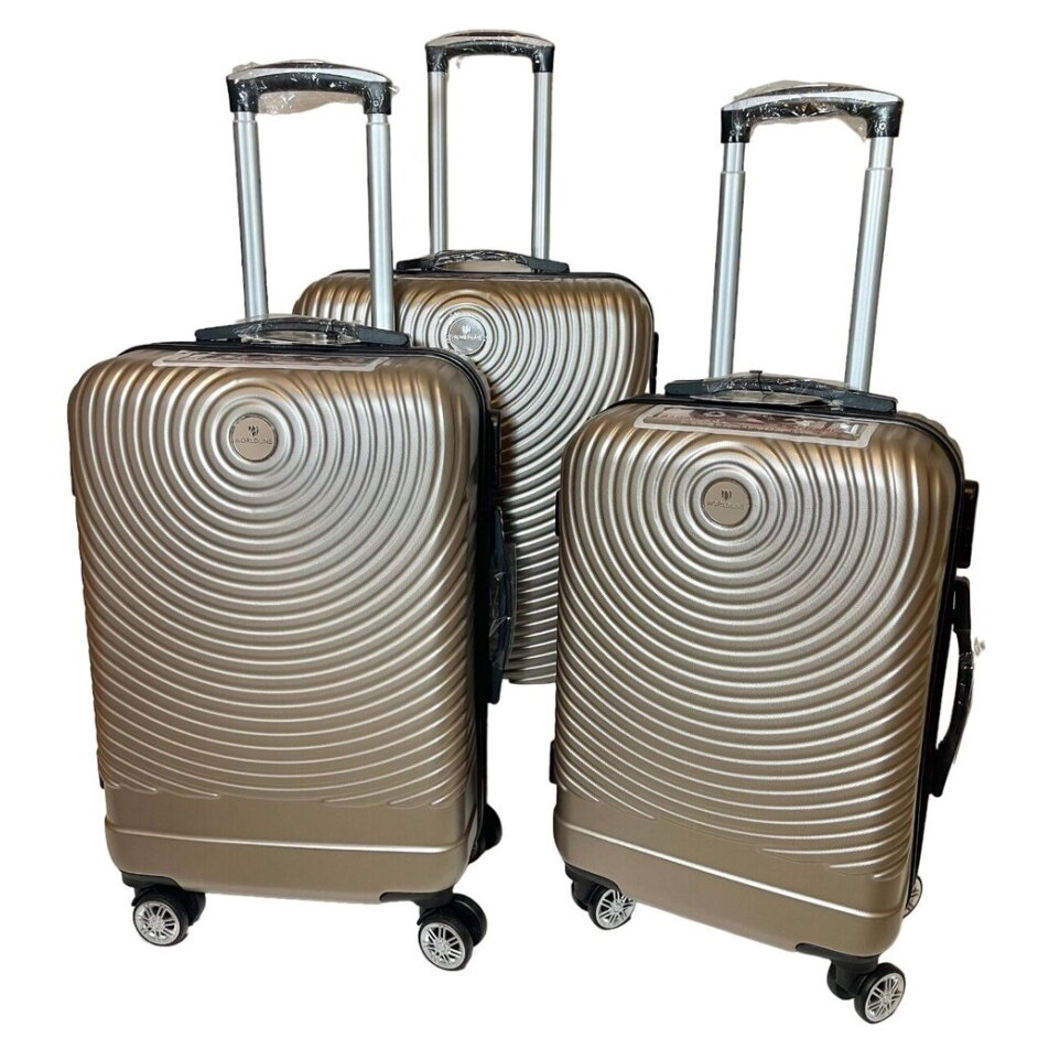 Vidutinis lagaminas Airtex 652/24, M, šampano spalvos Vidutinis lagaminas Airtex 652/24, M, šampano spalvos