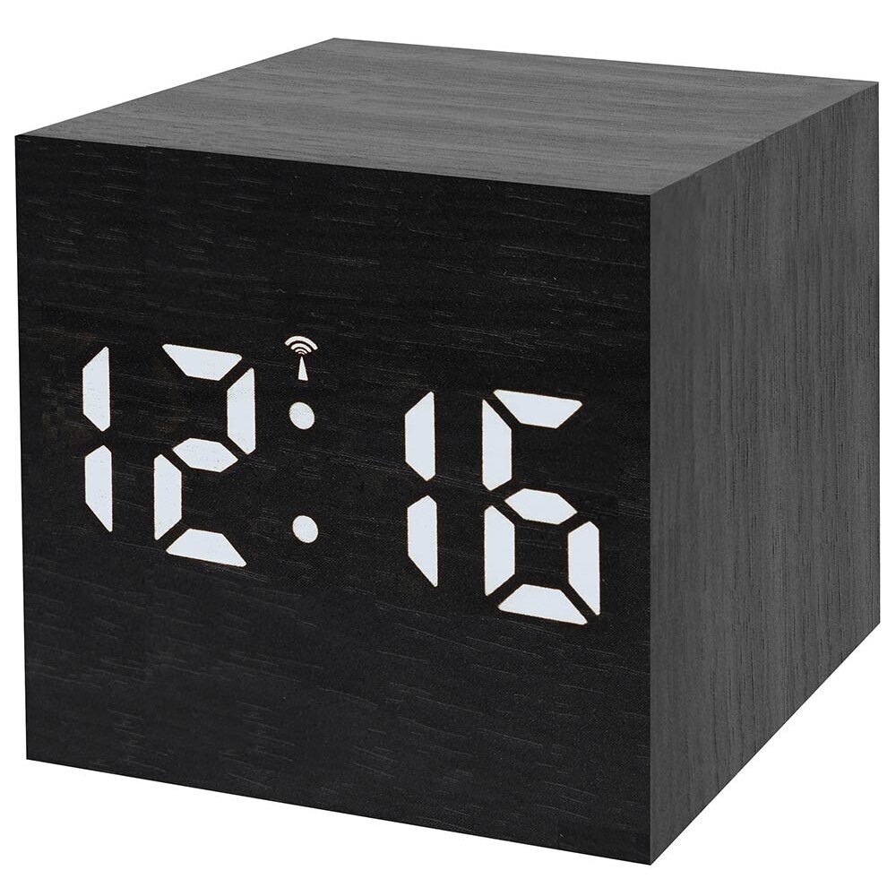 Žadintuvas Bresser MyTime WAC, juodas Žadintuvas Bresser MyTime WAC, juodas