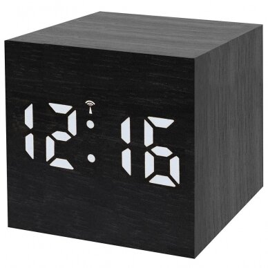 Žadintuvas Bresser MyTime WAC, juodas Žadintuvas Bresser MyTime WAC, juodas