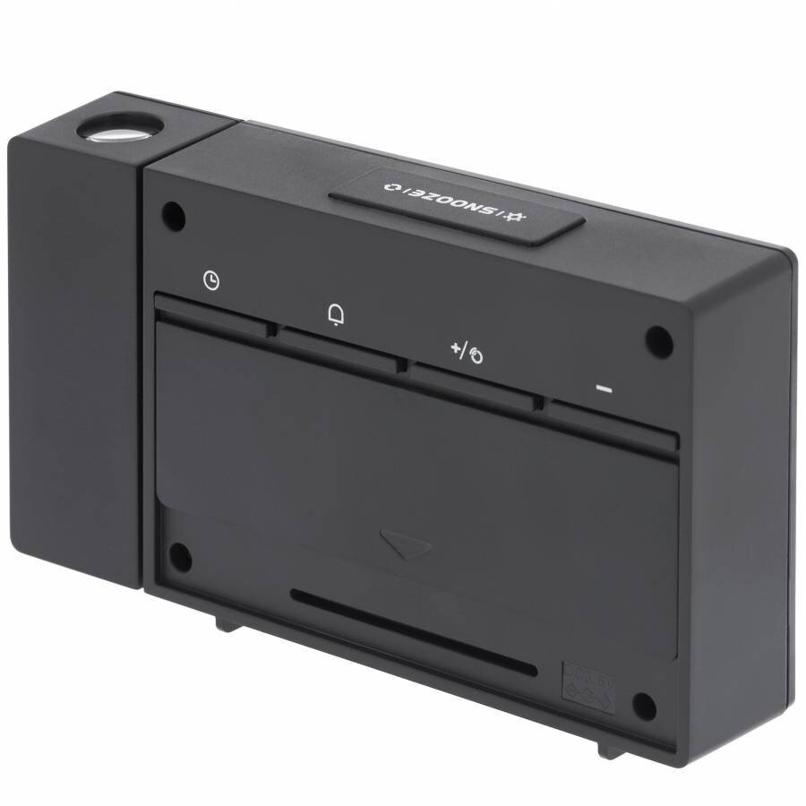 Žadintuvas su orų stotele Explore Scientific Projection RC Alarm, juodas 5 Žadintuvas su orų stotele Explore Scientific Projection RC Alarm, juodas 5