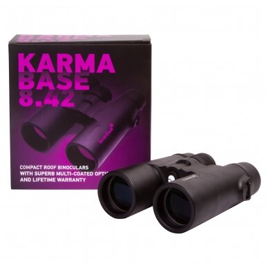 Žiūronai Levenhuk Karma BASE 8x42 11 Žiūronai Levenhuk Karma BASE 8x42 11