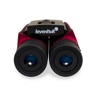 Žiūronai Levenhuk Rainbow 8x25, raudona spalva 2 Žiūronai Levenhuk Rainbow 8x25, raudona spalva 2